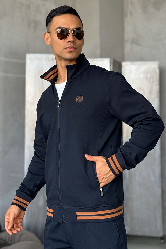 Спортивный костюм Zegna тёмно-синего цвета
