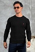 Мужской джемпер Polo Ralph Lauren cable-knit - Black