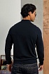 Тёмно-синий джемпер Loro Piana Zip Neck