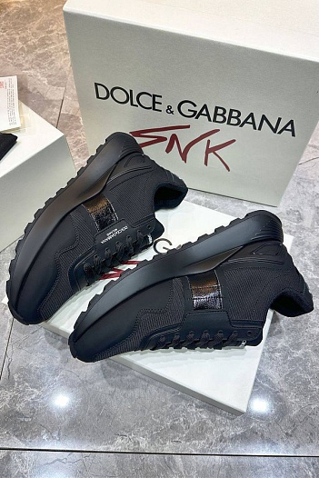 Мужские комбинированные кроссовки Dolce & Gabbana   