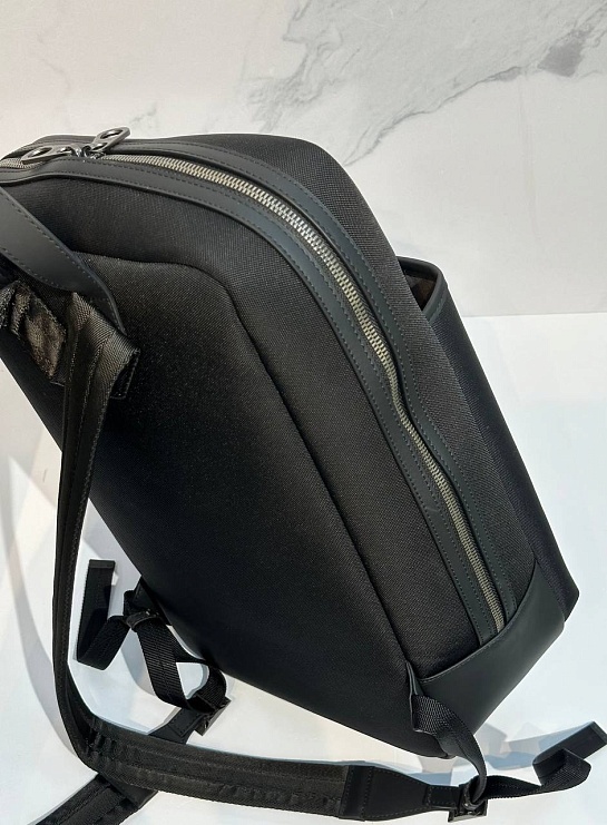 Черный рюкзак Bottega Veneta premium 36x25x15 см