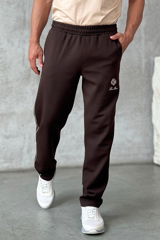 Спортивные штаны коричневого цвета Loro Piana