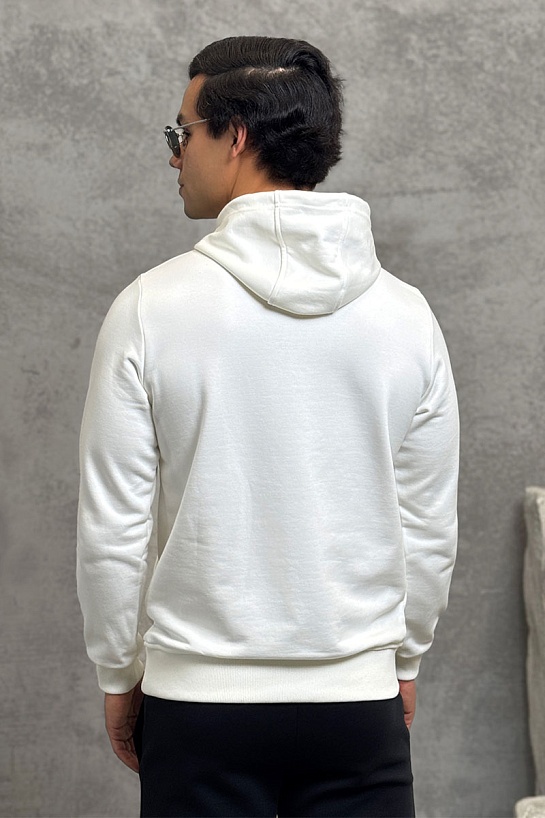 Мужское худи Tommy Hilfiger белого цвета