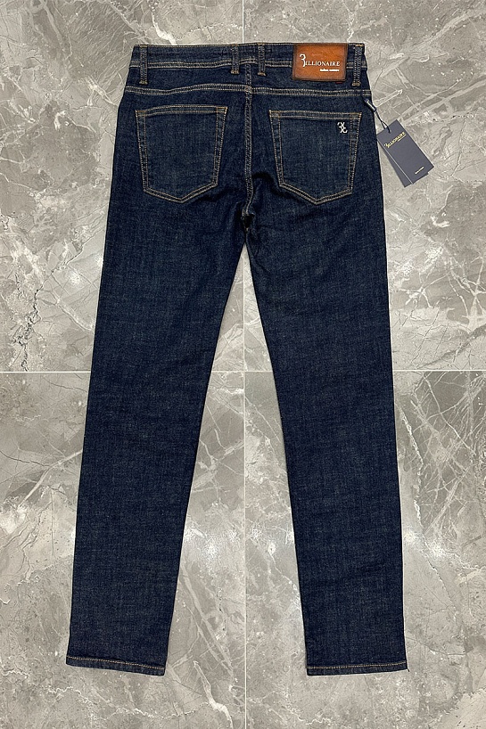 Джинсы тёмно-синего цвета Billionaire regular fit