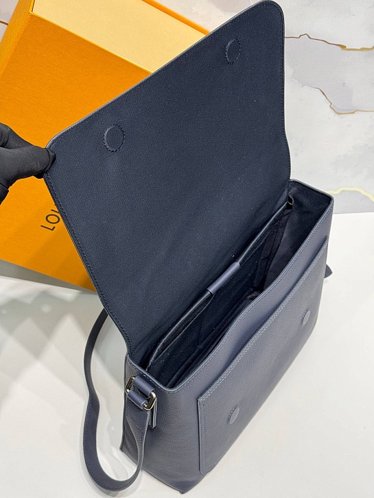 Кожаная сумка Louis Vuitton Speed Messenger premium 33x25x12 см