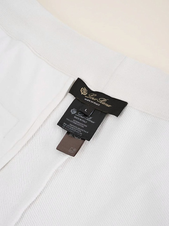 Мужские белые шорты Loro Piana premium