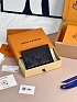 Кожаный кардхолдер Louis Vuitton Premium 11x7x0.5 см