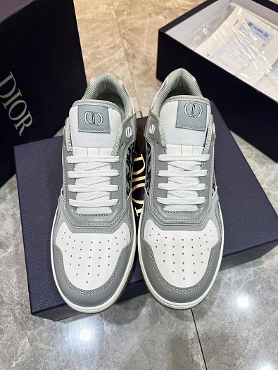 Мужские кроссовки Dior B27 Uptown - Grey / White   