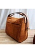 Замшевая сумка Love Birds 26x19 см - Brown