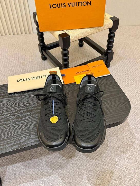 Мужские кроссовки Louis Vuitton Runner Tatic - Black