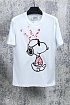 Мужская футболка Iceberg embroidered Snoopy - White