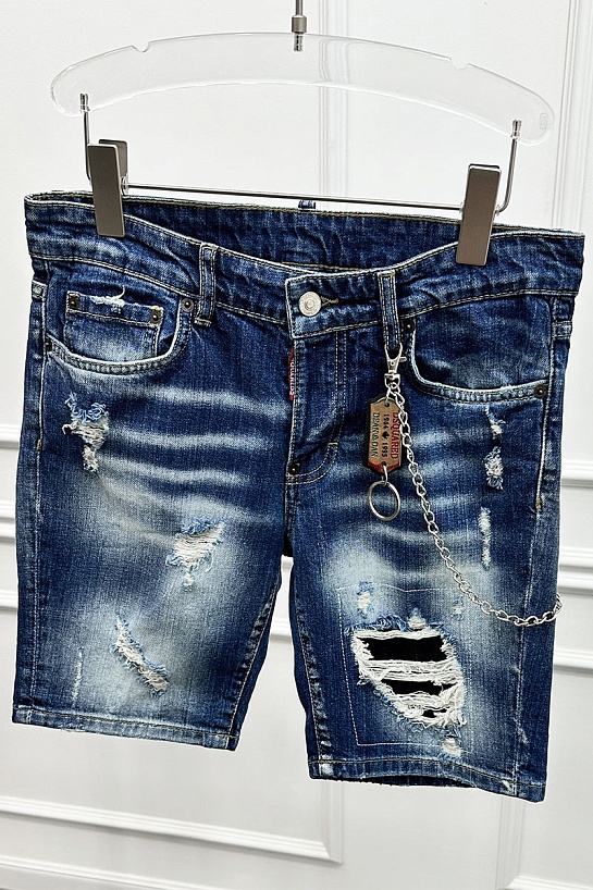 Мужские джинсовые шорты Dsquared2