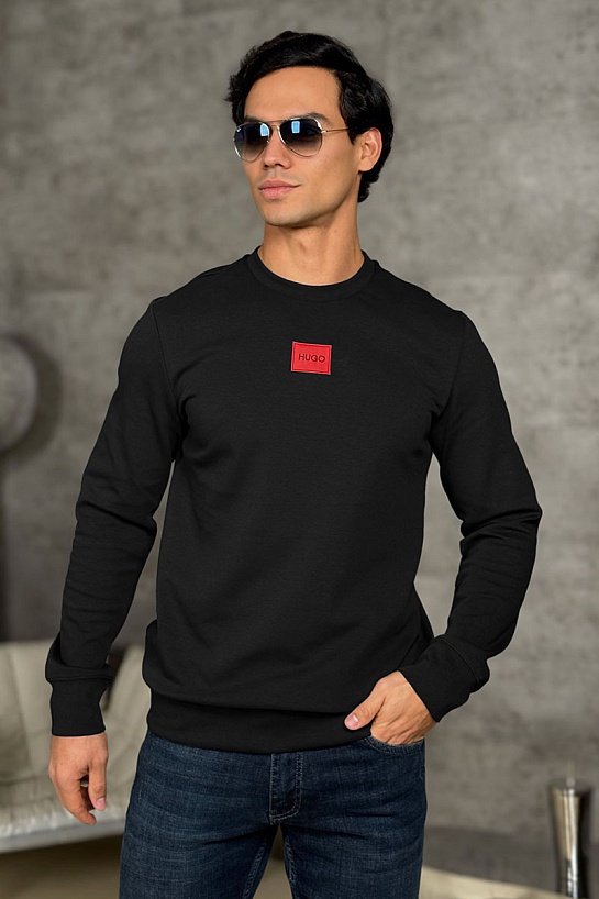 Мужской свитшот Hugo Boss Diragol - Black