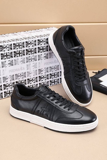 Кожаные кроссовки Premiata Bonnie - Black   