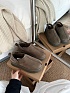 Замшевые женские слиперы с мехом UGG Lanah