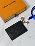Кожаный кардхолдер Louis Vuitton Charms Vivienne Premium 7.3x0.3x10.2 см