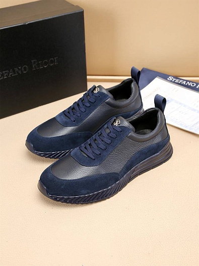 Мужские комбинированные кроссовки Stefano Ricci   