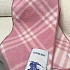 Шарф Burberry Check premium 182x30 см - Pink