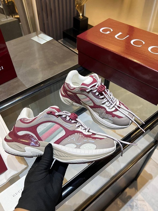 Женские кроссовки Gucci GG 2.0 Premium - Red