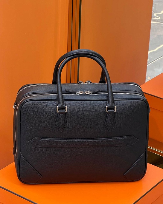 Кожаная сумка Montblanc Meisterstuck premium 38x27x13 см