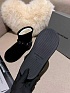 Женские ботинки с мехом Balenciaga Alaska premium - Black