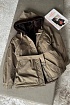 Женская двусторонняя парка с мехом Loro Piana