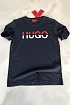Мужская тёмно-синяя футболка Hugo Boss