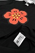 Чёрная футболка Kenzo Boke Flower graphic print