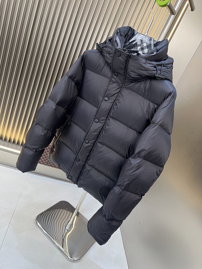 Мужской пуховик Burberry Halsby - Black   