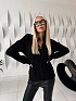 Женский шерстяной свитер Versace premium - Black