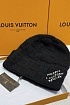 Шапка Louis Vuitton logo-embroidered - Black