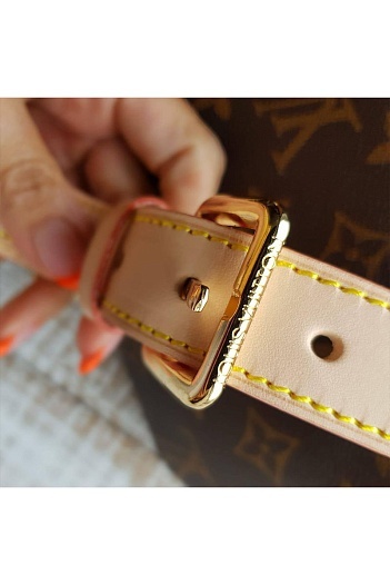 Кожаная сумка на пояс Louis Vuitton Bumbag Monogram 28x14 см   