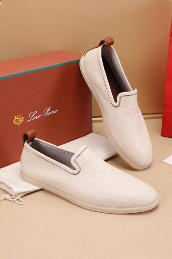 Кожаные лоферы Loro Piana   