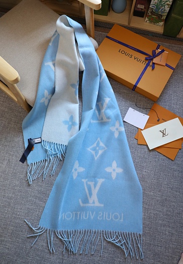 Шарф Louis Vuitton Reykjavik premium 191x45 см   