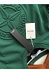 Мужской светло-зелёный свитшот Stone Island с патчем на плече embossed logo