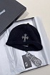 Шапка чёрного цвета Chrome Hearts