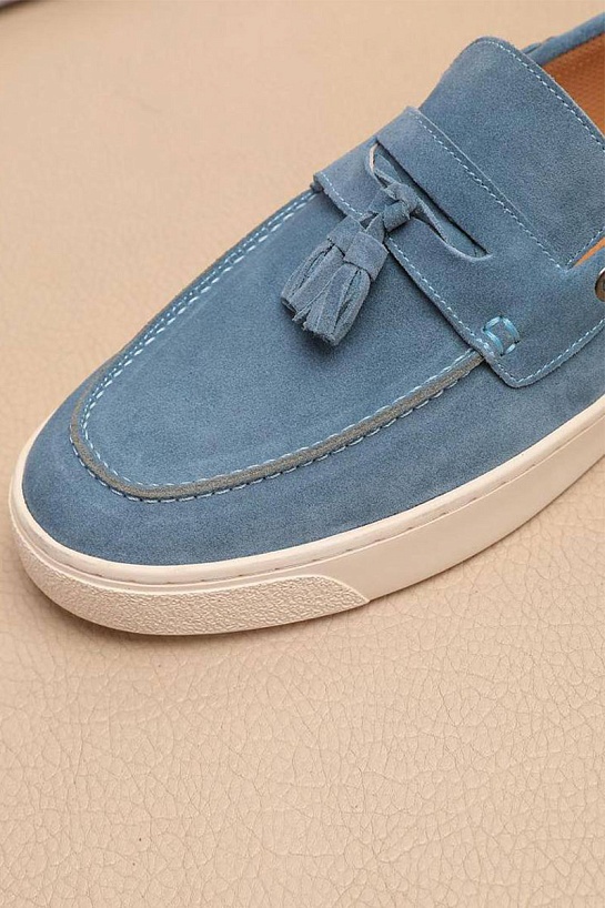 Мужские замшевые лоферы Brunello Cucinelli