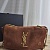 Замшевая сумка Yves Saint Laurent Kate 25x14 см