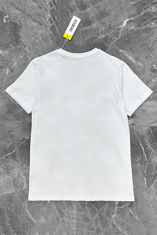 Белая футболка Iceberg Mickey Mouse