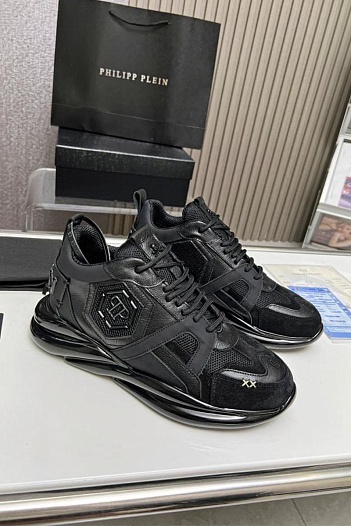 Мужские кроссовки Philipp Plein Hurricane - Black   