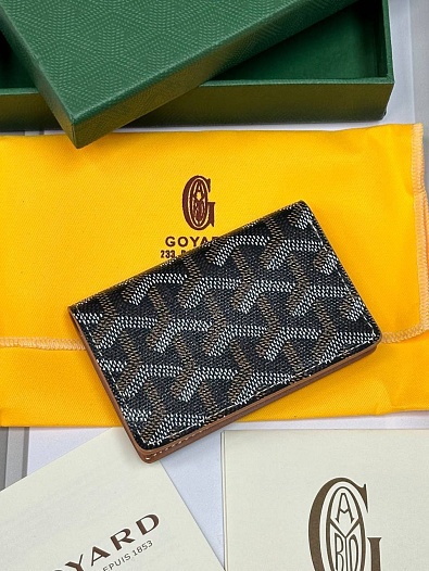 Кошелёк Goyard Malesherbes Premium 10.2x7x1.5 см - Brown   