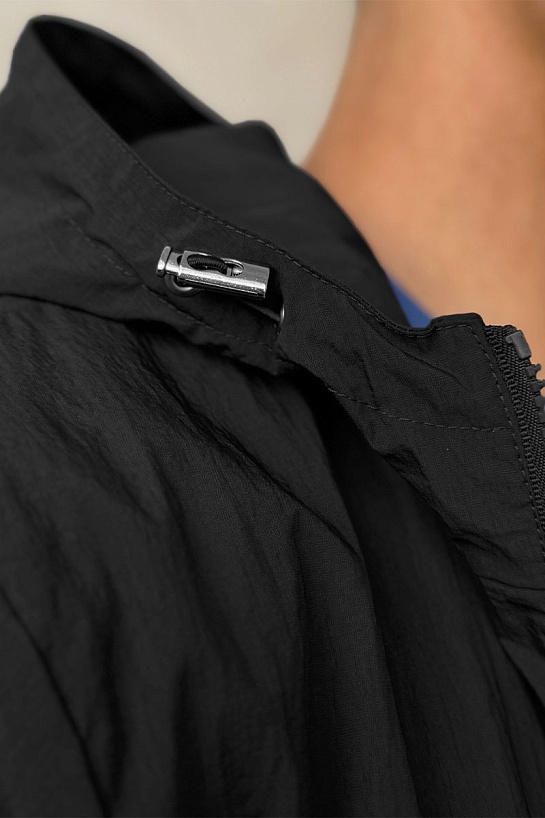Куртка чёрного цвета Stone Island compass-patch