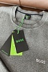 Мужская кофта Hugo Boss серого цвета