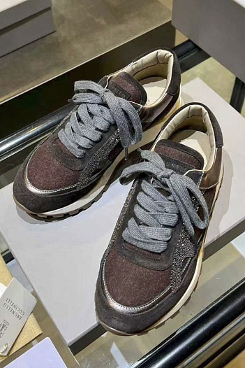 Женские кроссовки Brunello Cucinelli premium   