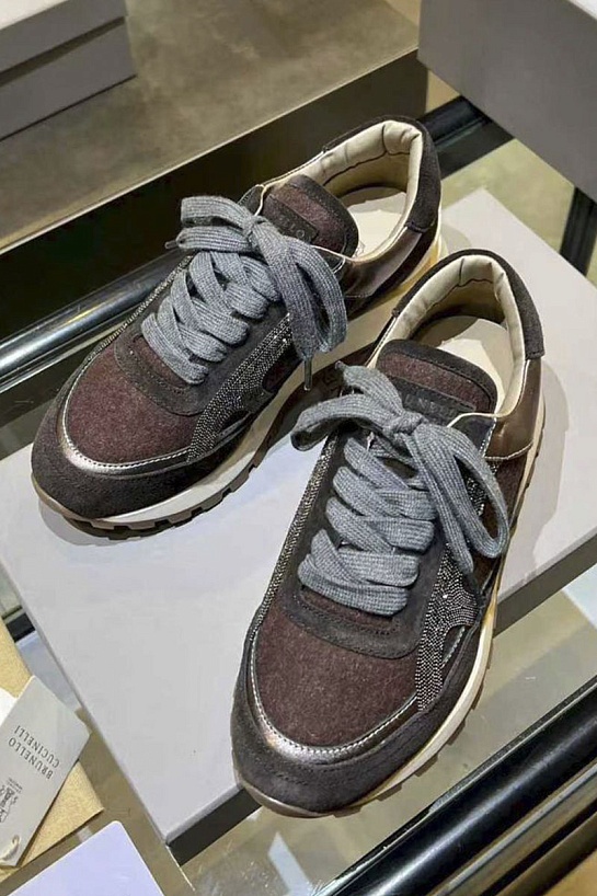 Женские кроссовки Brunello Cucinelli premium