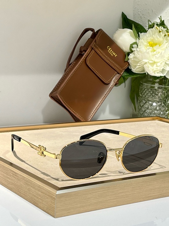 Солнцезащитные очки Celine Triomphe Metal