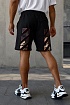 Мужские чёрные шорты Off-White Caravaggio Print