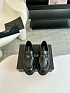 Женские лоферы чёрного цвета Prada Monolith premium