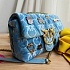 Женская джинсовая сумка Puff 23x17 см