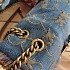 Женская сумка Classic Love Puff Denim 28x17 см